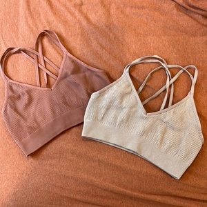 Set of 2 Aerie bralettes